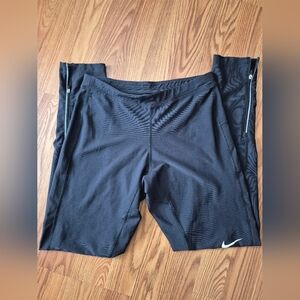 Nike Black Performance Stretch Pants Dri Fit